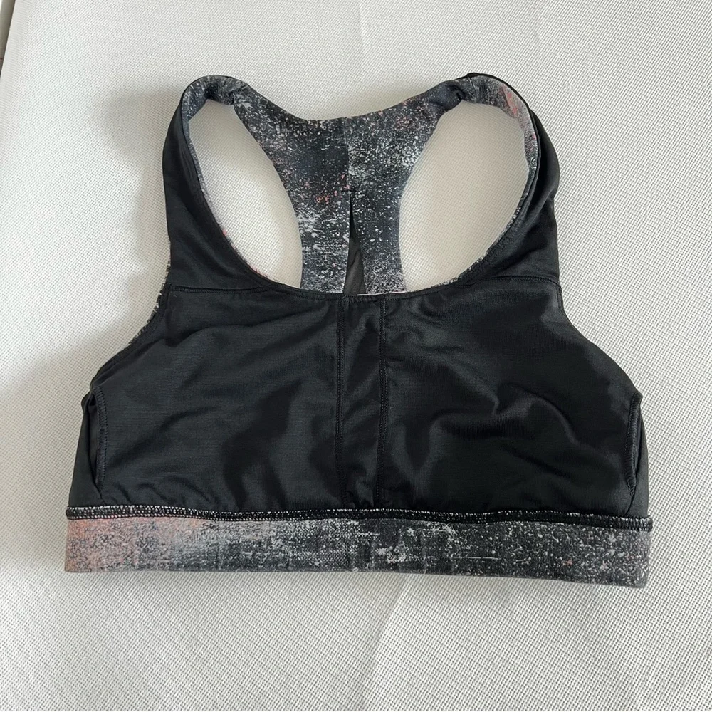 Lululemon Invigorate Bra Size 4 Azurite Poppy Coral Multi - Picture 3 of 7